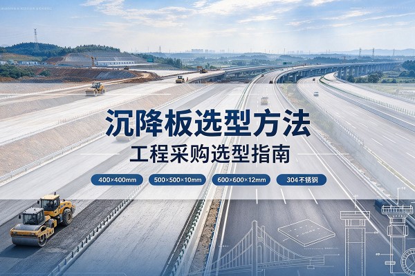 郯城沉降板选择方法