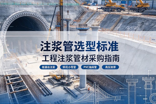 郯城注浆管选型标准