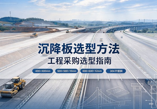 郯城沉降板选择方法