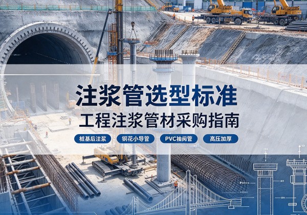郯城注浆管选型标准